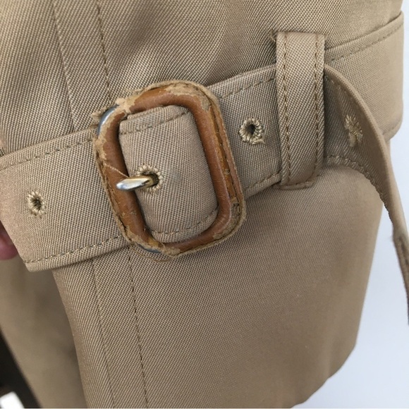 Marshall Field’s Vintage Tan Trench Coat Men’s 36 short - Picture 6 of 9